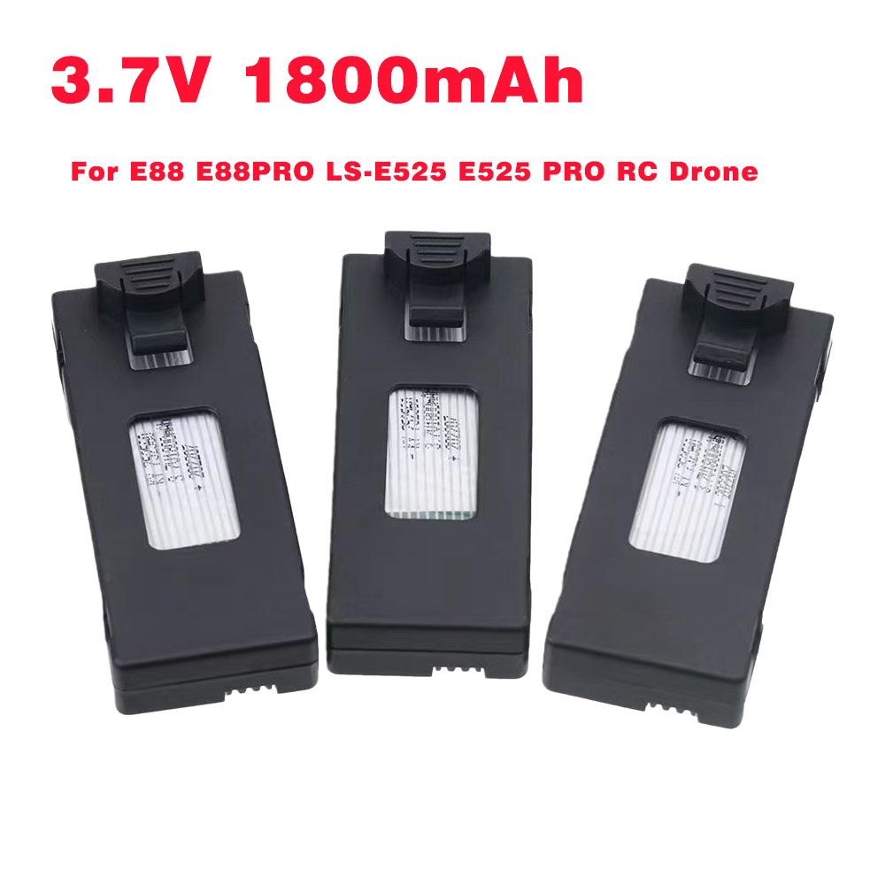 Eachine Drone E58 - Batteria per Drone RC 3.7V 1800mAh,