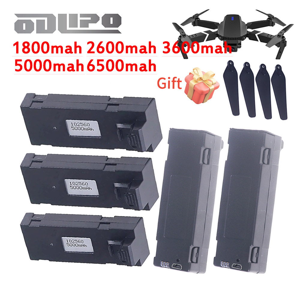 Eachine Drone E58 - NUOVA Batteria Aggiornata E88 6500mah 5000mah