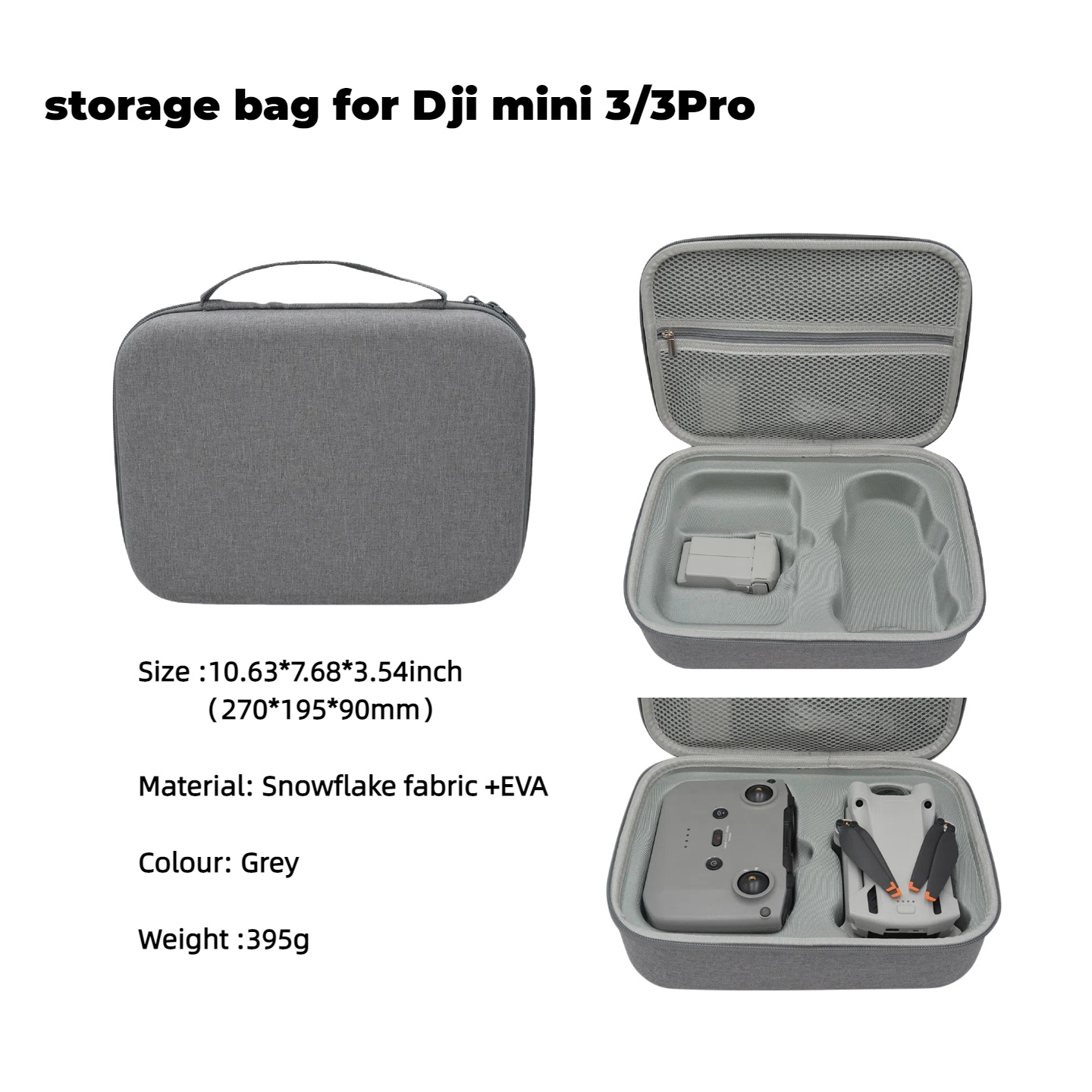 Drone Joystick Cover - Borsa rigida per drone in EVA