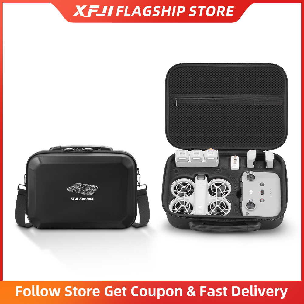 Drone Hard Shell Case - Custodia da trasporto XFJI compatibile con