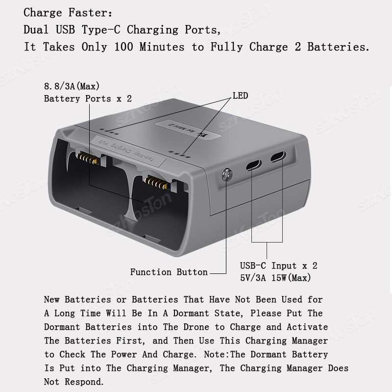 Hub di Ricarica per DJI Mini 4 - Drone Charging Hub recensione e prezzo