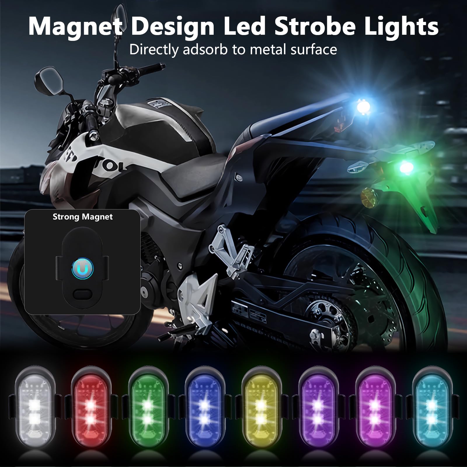 Set di 4 Luci Stroboscopiche L - Drone Strobe Light recensione e prezzo