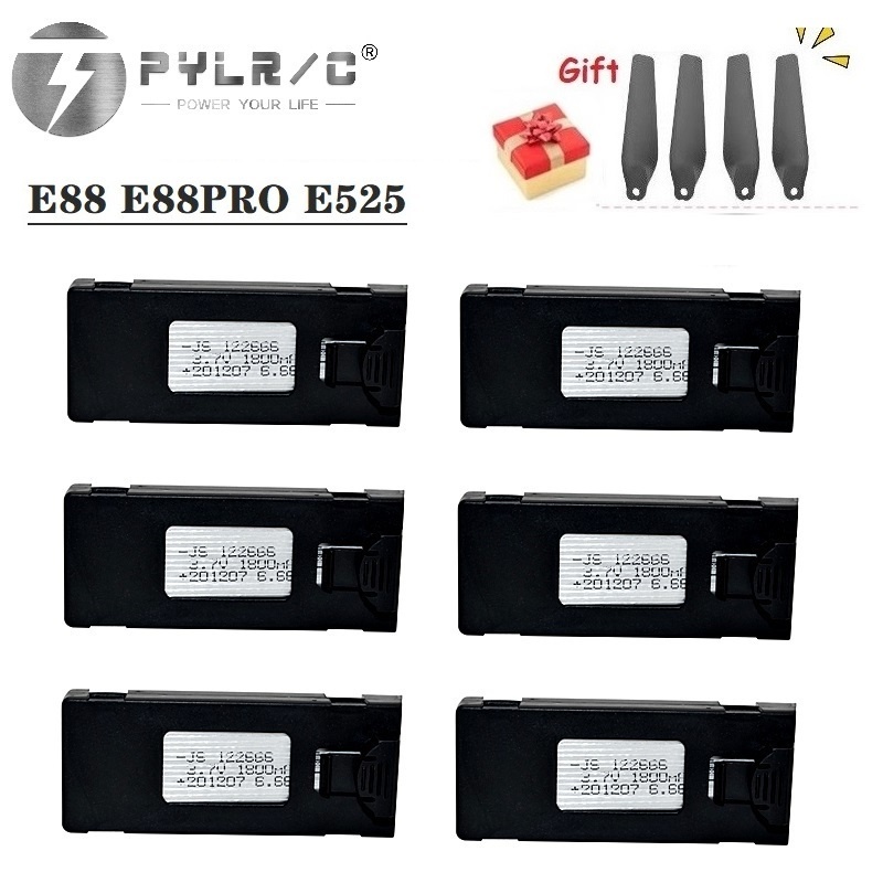 1/2/3/5/10 pezzi 3.7V 1800Mah  - Eachine Drone E58 recensione e prezzo