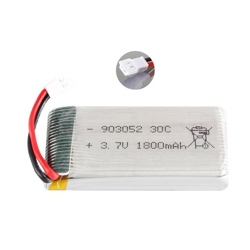 Batteria Lipo 3.7v 1800mAh Agg - Eachine Drone E58 recensione e prezzo